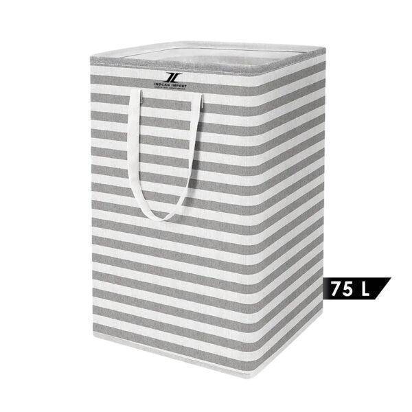 Laundry Basket | Compact & Space-Saving Design | 75L